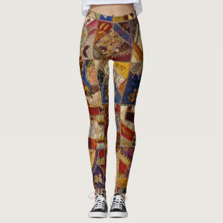 Crazy Quilt Leggings