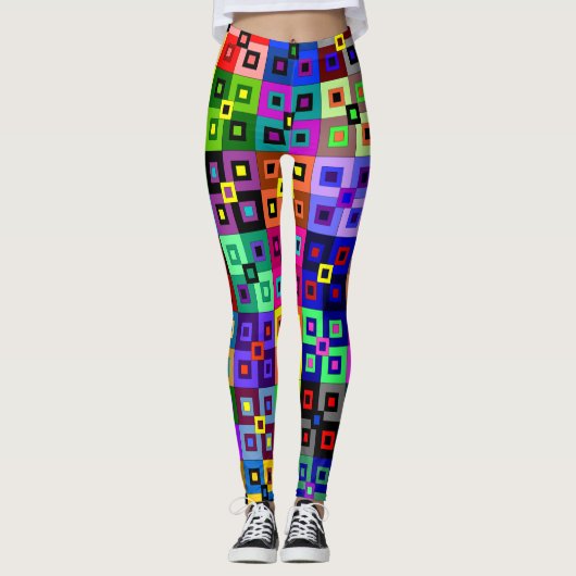 Crazy Quilt Leggings (Voorkant)