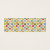 CRAZY QUILT Mini Carte de visite (Dos)