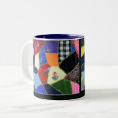 Crazy Quilt Mok (Voorkant links)