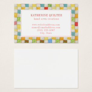 CRAZY QUILT Oceana 3,54x2,165 Carte de visite II