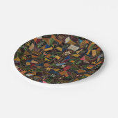  Crazy Quilt Papieren Bordje (Gekanteld)
