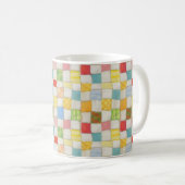 CRAZY QUILT Witte Mok (Voorkant rechts)