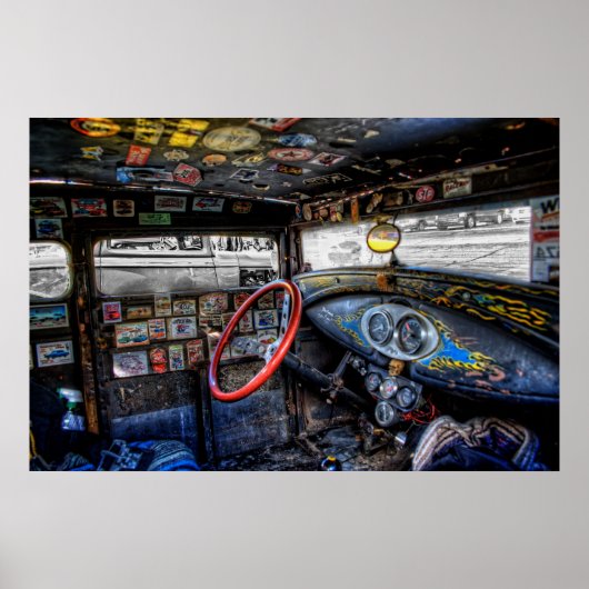 Crazy Rat Interior Poster (Voorkant)