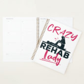 Crazy Rehab Lady Thérapeute Physique (Devant avec enveloppe)