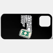 Crazy Rich Asians Mahjong scène citeert Classic Case-Mate iPhone Case (Achterkant (horizontaal))