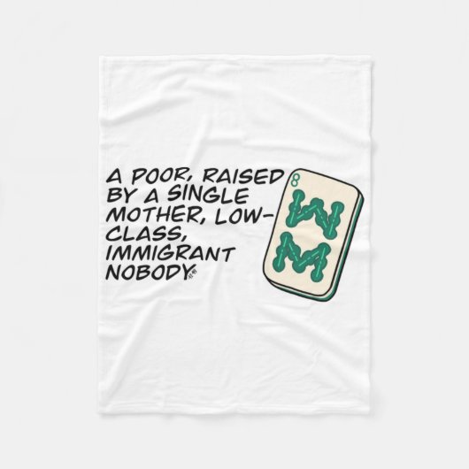 Crazy Rich Asians Mahjong scène citeert Classic Fleece Deken (Voorkant)