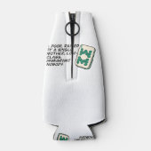 Crazy Rich Asians Mahjong scène citeert Classic Flesjeskoeler (Achterkant)