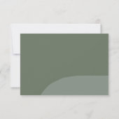 Crazy Right Now QR code cartes RSVP (Dos)