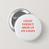CRAZY RONDE BUTTON 5,7 CM (Voorkant /achterkant)