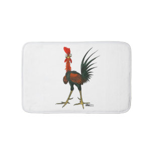 Crazy Rooster Badmat