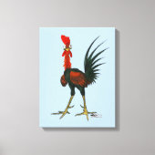 Crazy Rooster Canvas Afdruk (Voorkant)