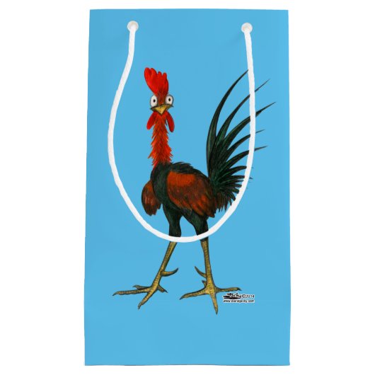 Crazy Rooster Klein Cadeauzakje (Voorkant)