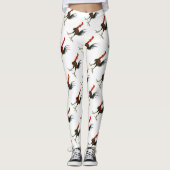 Crazy Rooster Leggings (Voorkant)