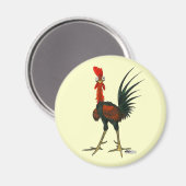 Crazy Rooster Magneet (Voorkant / Achterkant)