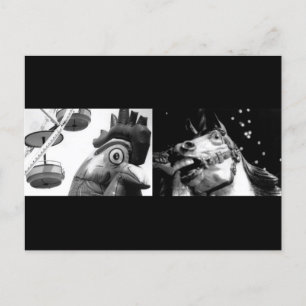 Crazy Rooster ontmoet Crazy Horse Briefkaart