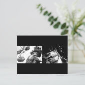 Crazy Rooster ontmoet Crazy Horse Briefkaart (Staand voorkant)