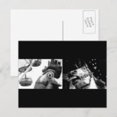 Crazy Rooster ontmoet Crazy Horse Briefkaart (Voorkant / Achterkant)