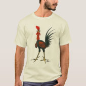 Crazy Rooster T-shirt (Voorkant)