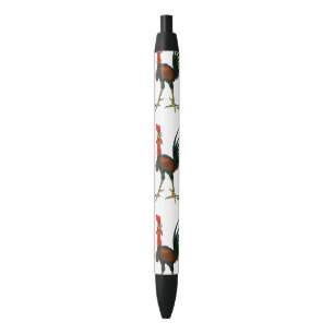 Crazy Rooster Zwarte Inkt Pen