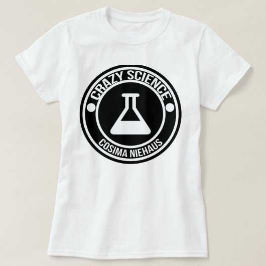 Crazy Science T-shirt (Design voorkant)