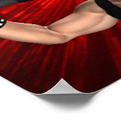 Crazy Screams en Laser Beams Poster (Hoek)