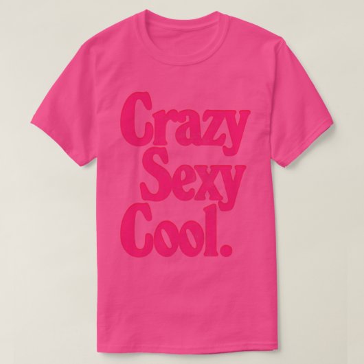Crazy Sexy Cool 90s RnB Kind T-shirt (Design voorkant)