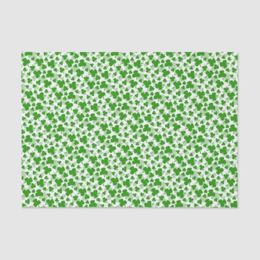 Crazy Shamrock Tissuepapier (Voorkant)