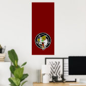 Crazy Sigil van Baphomet Banner Poster (Thuiskantoor)