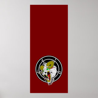 Crazy Sigil van Baphomet Banner Poster