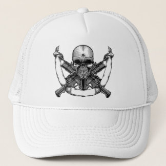 Crazy Skull Trucker Pet