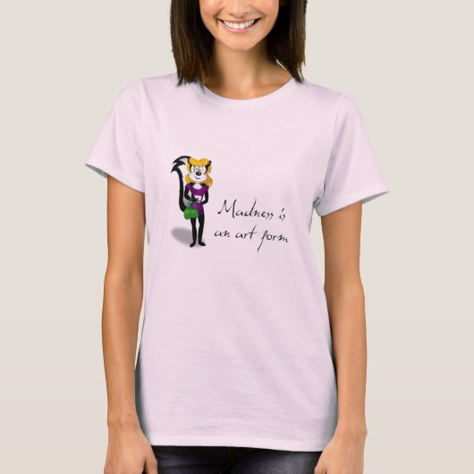 Crazy Skunk Shirt (Voorkant)