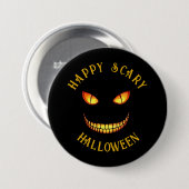 Crazy Smile Halloween Button (Voorkant /achterkant)