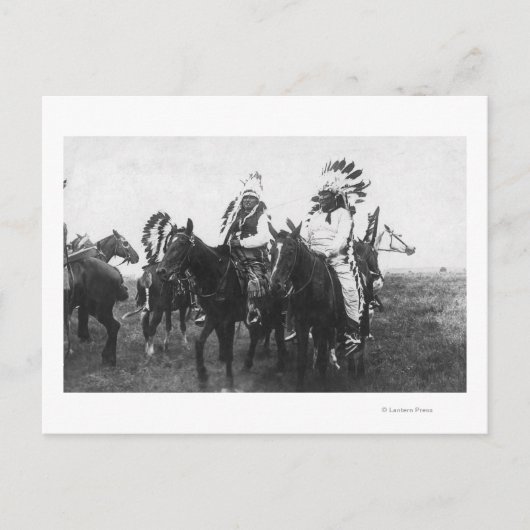 Crazy Snake Assemblage van zijn aankomst Briefkaart (Voorkant)