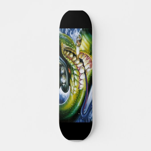 Crazy Snake Skateboard (Voorkant)