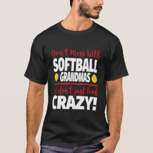 Crazy Softball Grand-mère Sweat - shirt à capuche