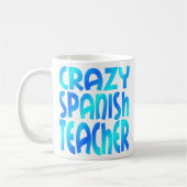 Crazy Spain Teacher Koffiemok (Links)