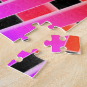 Crazy Striped Puzzle Legpuzzel (Zijkant)