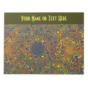 Crazy Swirls Jotter of Notitieblok