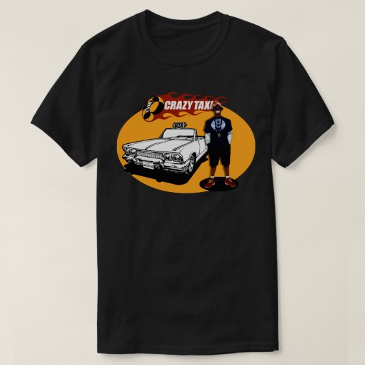 Crazy Taxi BD Joe 2D T-shirt (Design voorkant)