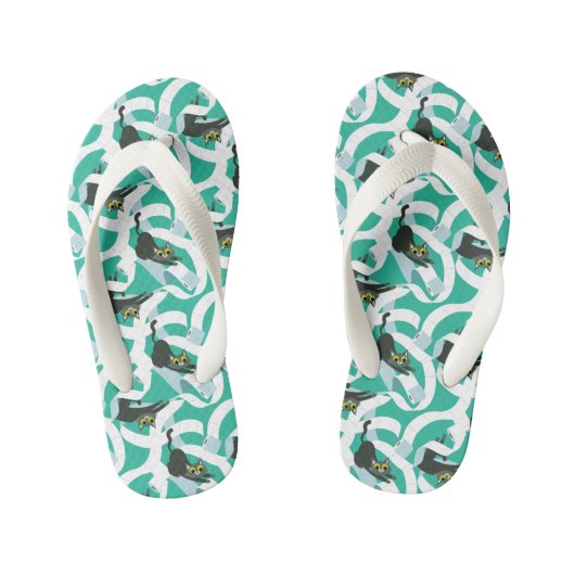 Crazy toiletpapier kinder teenslippers (Voetbed)