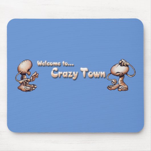 Crazy Town Muismat (Voorkant)