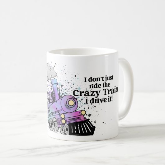 Crazy Train Classic Mok (Voorkant rechts)
