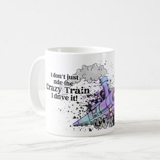Crazy Train Classic Mug (Devant gauche)