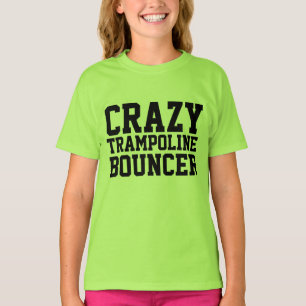CRAZY TRAMPOLINE BOUNCER Kinder T-shirts