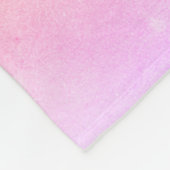 Crazy Tree Creatink Art Pink Fantasy Fleece Deken (Hoek)