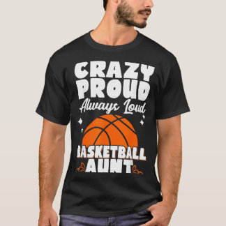 Crazy Trots Altijd Harde Stem Basball Tante T-shirt