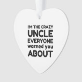 CRAZY UNCLE ORNAMENT (voorkant)