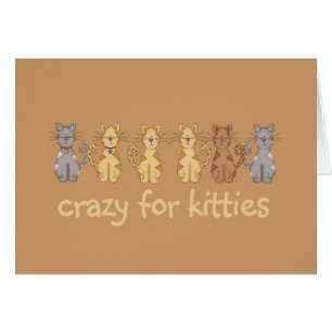 Crazy voor Katten Tshirts en geschenken