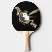 Crazy Wild Cat Tafeltennisbatje (Achterkant)